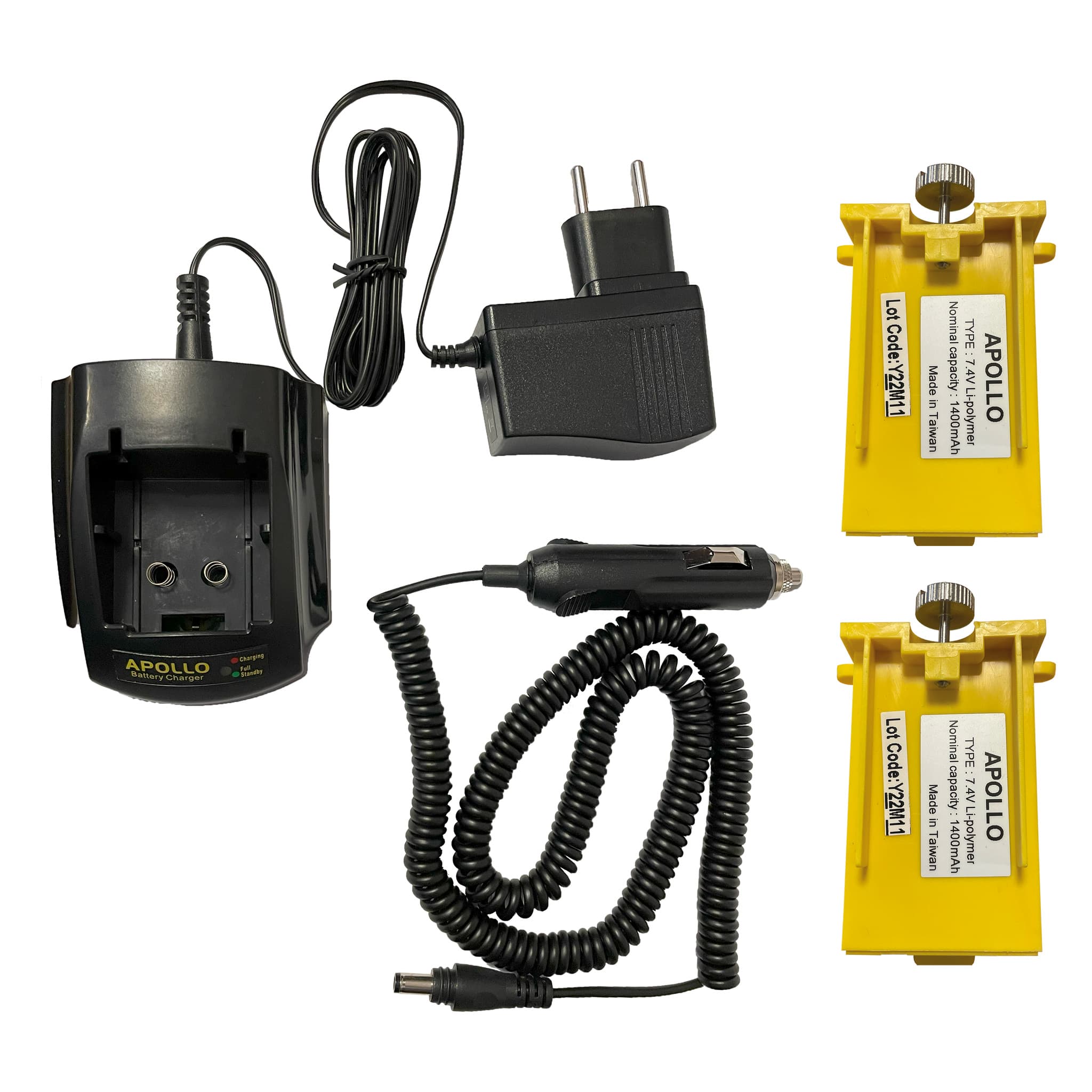 Spare part image Kit de chargeur pour la télécommande Titanium Pro et Rodium Master